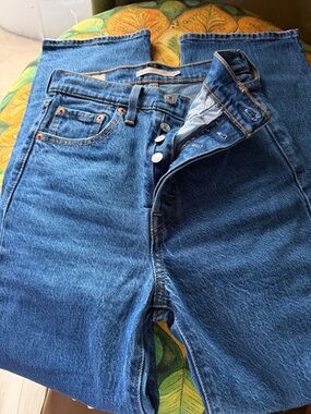 Levi's Men's Straight Fit Blue Denim Jeans